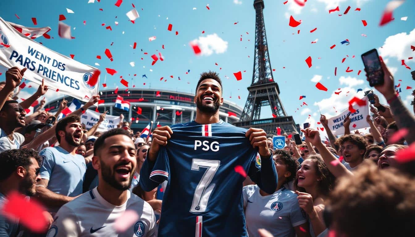 découvrez les derniers mouvements du paris saint-germain alors que le club annonce une nouvelle signature officielle. suivez les renforcements de l'équipe et les stratégies pour la saison à venir !