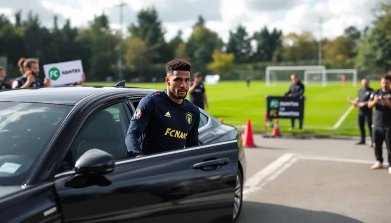 découvrez les dernières nouvelles du mercato avec l'arrivée d'un nouveau défenseur central au fc nantes ce lundi à la jonelière. restez informé des mouvements du club et des changements stratégiques dans l'équipe.