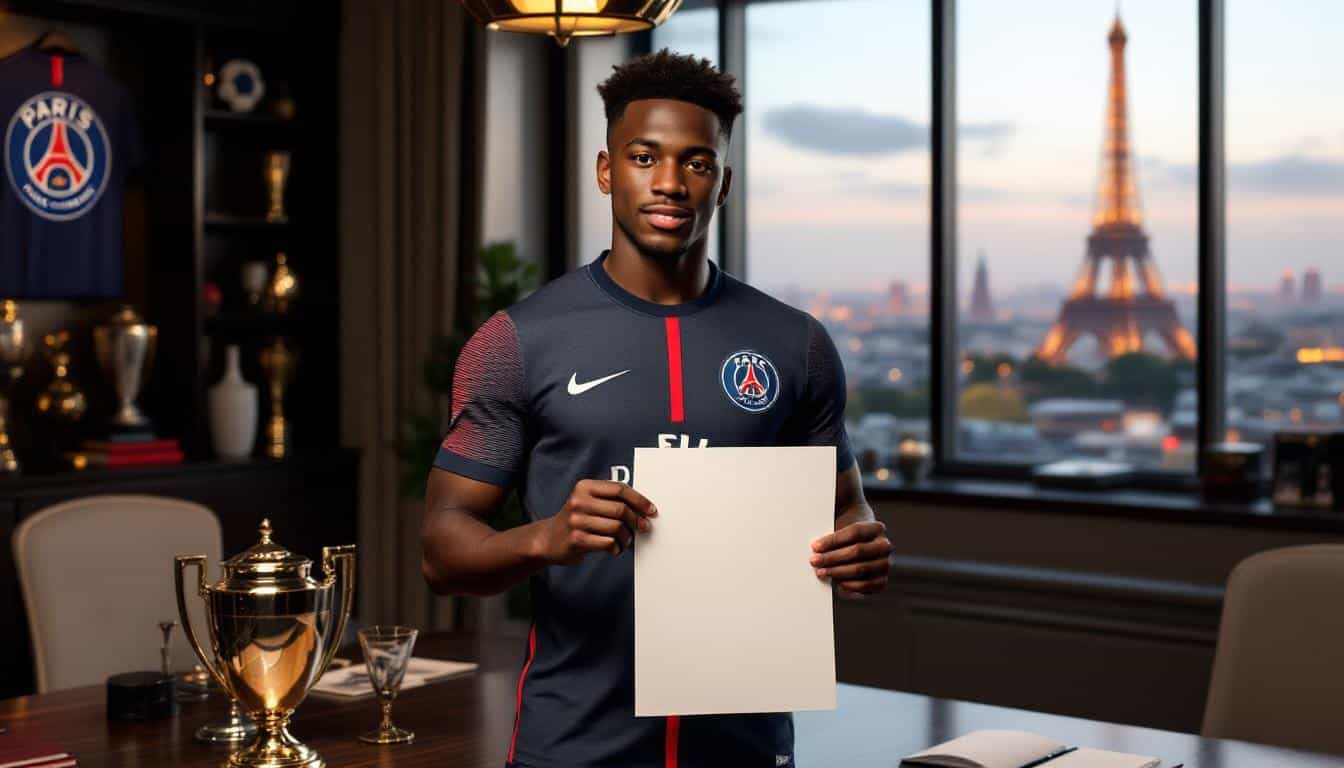 découvrez quentin ndjantou, un attaquant talentueux au potentiel prometteur qui s'apprête à rejoindre le paris saint-germain. suivez son parcours et sa future carrière au sein d'un des clubs les plus prestigieux du monde.