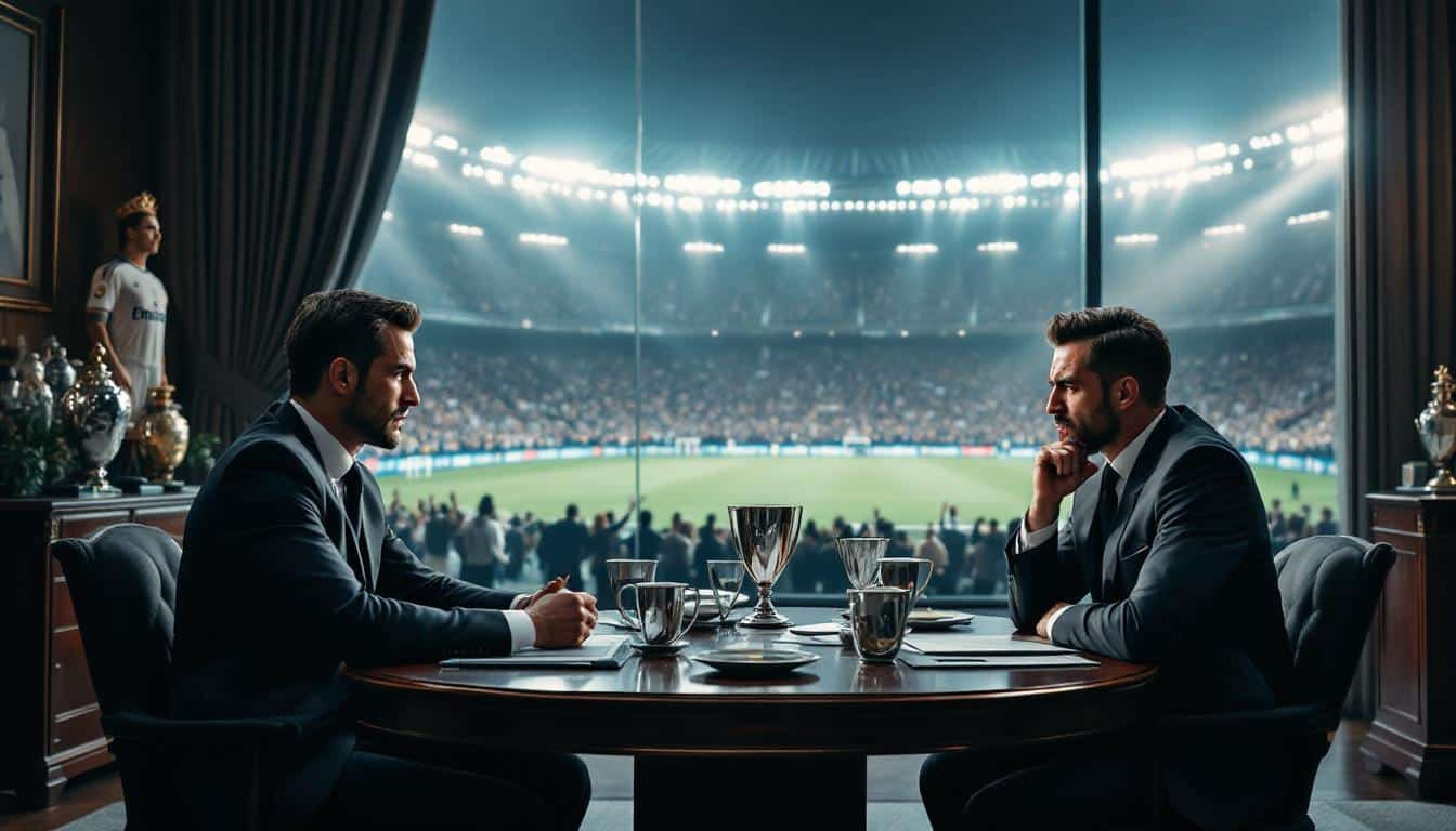 découvrez comment le real madrid envisage un transfert à 50 millions d'euros pour déjouer les plans du psg. analyse des stratégies de recrutement et des impacts sur le mercato.
